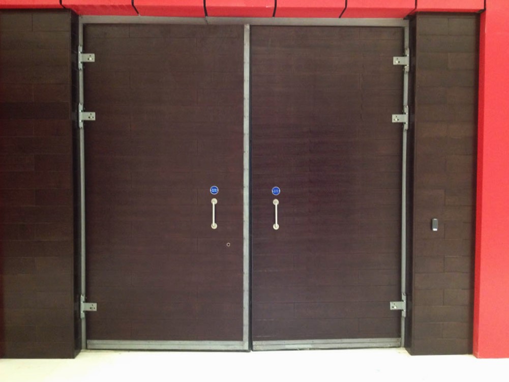 NYU New York University Abu Dhabi Clark Door