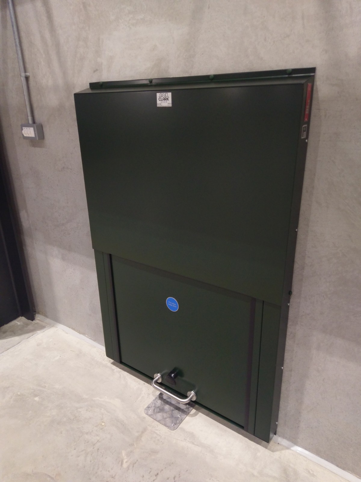 TV/Film Studio Cable Entry Acoustic Doors From Clark Door