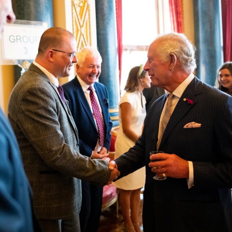 Buckingham Palace Reception for Clark Door’s King’s Award