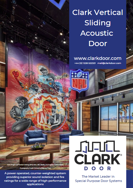 Clark Door – Acoustic Vertical Sliding Brochure