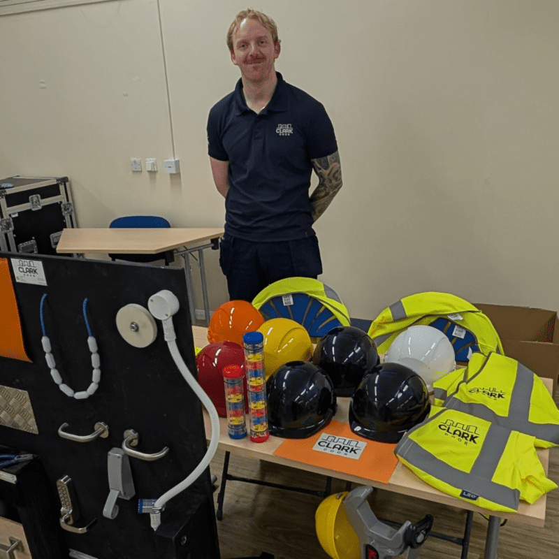 Clark Door at James Rennie School