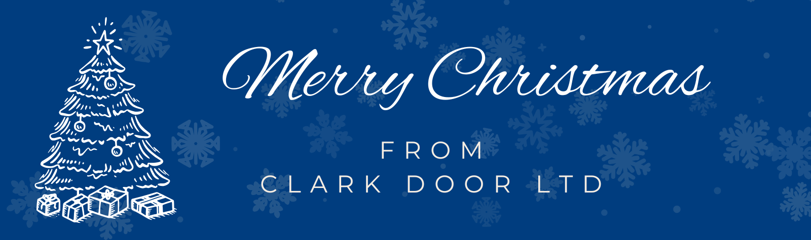 Merry Christmas from Clark Door